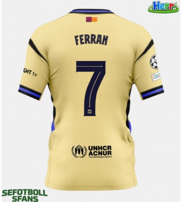 Barcelona Ferran Torres #7 Bortatröja 2025-26 Kortärmad